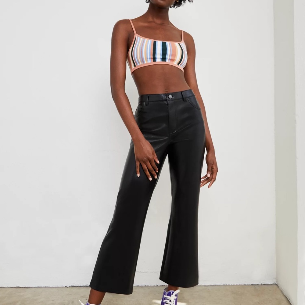Aritzia Sunday Best Faux Leather pants